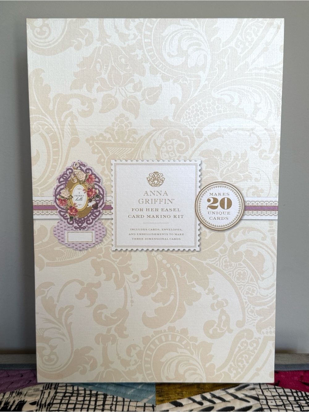 Anna Griffin Easel Card Making Kit NWT